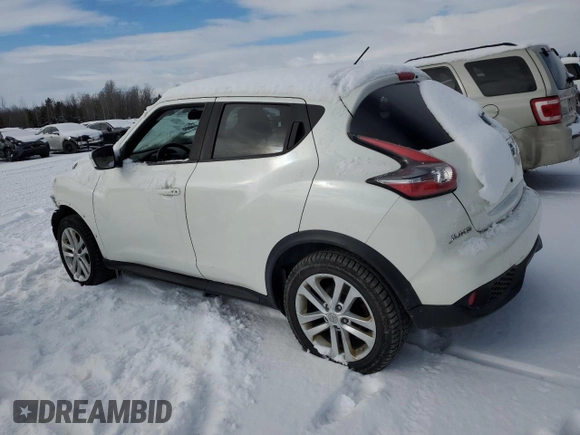 2015 Nissan Juke SL with VIN JN8AF5MVXFT553711, listed as a Copart auction lot 89395215 with 184,531 mi miles and Salvage title. Bid and sale history available at DreamBid. Image 2.