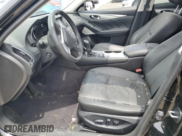 2023 Infiniti Q50 Luxe with VIN JN1EV7BR0PM543687, listed as a Copart auction lot 56933645 with 17,186 mi miles and Salvage title. Bid and sale history available at DreamBid. Image 7.