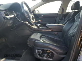 2015 Audi A8 L 4.0T with VIN WAU32AFD0FN016733, listed as a Copart auction lot 48564865 with 102,581 mi miles and Salvage Title. Bid and sale history available at carsss.com. Image 7.