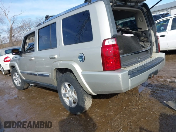 2008 Jeep Commander Limited with VIN 1J8HG58NX8C163429, listed as a IAAI auction lot 41501453 with 169,391 mi miles. Bid and sale history available at carsss.com. Image 3.