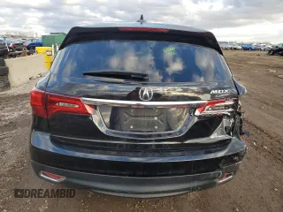 2016 Acura MDX w/Tech with VIN 5FRYD4H43GB060015, listed as a Copart auction lot 47367805 with 108,237 mi miles and Salvage Title. Bid and sale history available at carsss.com. Image 6.