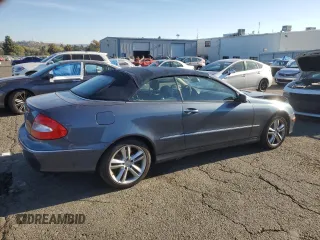 2006 Mercedes-Benz CLK 350 with VIN WDBTK56G56T062704, listed as a Copart auction lot 75333534 with 135,550 mi miles and Salvage Title. Bid and sale history available at DreamBid. Image 3.