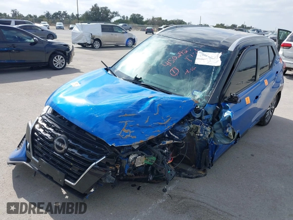 2023 Nissan Kicks SV with VIN 3N1CP5CV5PL502113, listed as a IAAI auction lot 41502927 with Not Provided miles and . Bid and sale history available at DreamBid. Image 2.