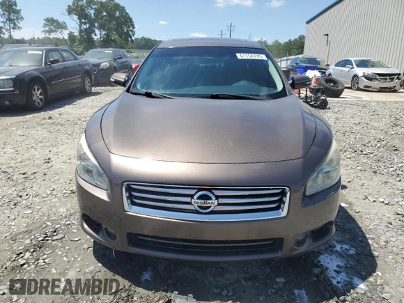 2014 Nissan Maxima SV with VIN 1N4AA5AP6EC482902, listed as a Copart auction lot 61154745 with 134,007 mi miles and Salvage title. Bid and sale history available at DreamBid. Image 5.