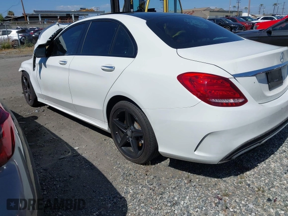 2016 Mercedes-Benz C 450 AMG with VIN 55SWF6EB0GU140159, listed as a IAAI auction lot 41702422 with 109,563 mi miles and . Bid and sale history available at carsss.com. Image 3.