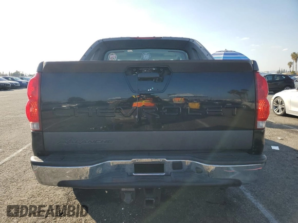 2006 Chevrolet Avalanche Z71 with VIN 3GNEK12Z26G243936, listed as a Copart auction lot 89302025 with 79,905 mi miles and Salvage Title. Bid and sale history available at carsss.com. Image 6.