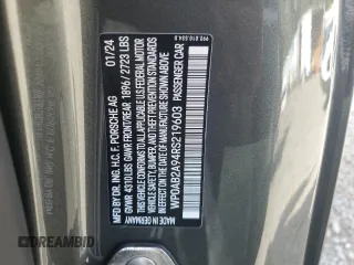 2024 Porsche 911 Carrera S with VIN WP0AB2A94RS219603, listed as a Copart auction lot 77205934 with 3,357 mi miles and Salvage Title. Bid and sale history available at carsss.com. Image 13.