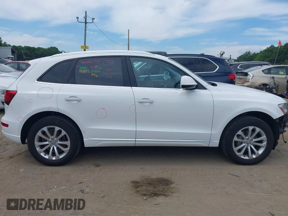 2015 Audi Q5 Premium Plus with VIN WA1LFAFP0FA139001, listed as a IAAI auction lot 42610811 with 109,613 mi miles and . Bid and sale history available at DreamBid. Image 14.