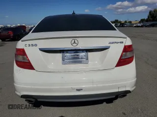 2009 Mercedes-Benz C 350 Sport with VIN WDDGF56X59F298740, listed as a Copart auction lot 56873315 with 153,831 mi miles and Salvage title. Bid and sale history available at DreamBid. Image 6.