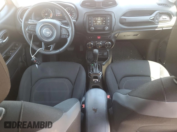 2017 Jeep Renegade Latitude z VIN ZACCJABB0HPF01331, wystawiony jako Copart lot #57250475 z przebiegiem 83 484 mil mil oraz Szkoda całkowita • Salvage title. Historia ofert i sprzedaży dostępna na DreamBid. Obrazek 8.