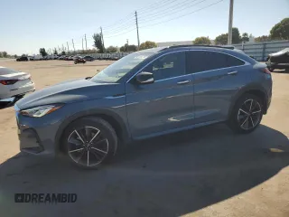 2024 Infiniti QX55 Luxe with VIN 3PCAJ5JR6RF113316, listed as a Copart auction lot 42184715 with 4,172 mi miles and Non Repairable. Bid and sale history available at DreamBid. Image 1.