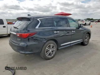 2019 Infiniti QX60 Pure with VIN 5N1DL0MM5KC521508, listed as a Copart auction lot 62563265 with 136,331 mi miles and Clean title. Bid and sale history available at DreamBid. Image 3.
