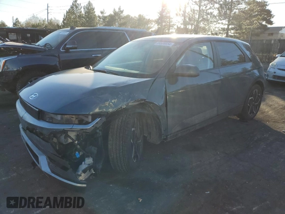2024 Hyundai Ioniq 5 SE z VIN KM8KMDDF6RU329354, wystawiony jako Copart lot #84588854 z przebiegiem 1 353 mil mil oraz Szkoda całkowita • Salvage title. Historia ofert i sprzedaży dostępna na DreamBid. Obrazek 1.