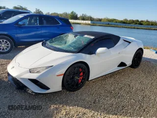 2020 Lamborghini Huracan z VIN ZHWUT5ZF5LLA15099, wystawiony jako Copart lot #79266654 z przebiegiem Nie podano mil oraz Nie do naprawy. Historia ofert i sprzedaży dostępna na DreamBid. Obrazek 1.