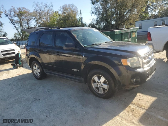 2008 Ford Escape XLT with VIN 1FMCU03148KA42124, listed as a Copart auction lot 49115865 with 198,812 mi miles and Salvage Title. Bid and sale history available at carsss.com. Image 4.