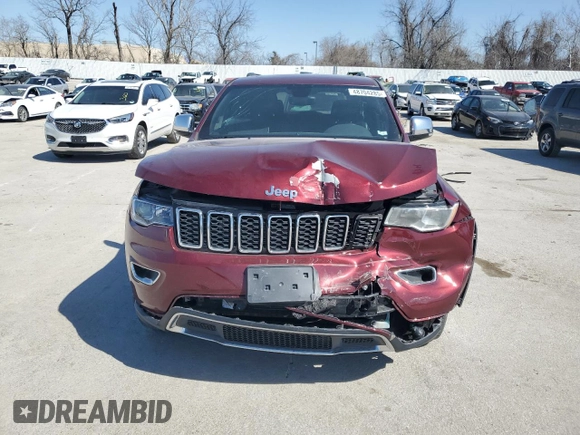 2018 Jeep Grand Cherokee Limited with VIN 1C4RJFBG3JC320317, listed as a Copart auction lot 48704285 with 135,919 mi miles and Salvage Title. Bid and sale history available at carsss.com. Image 5.