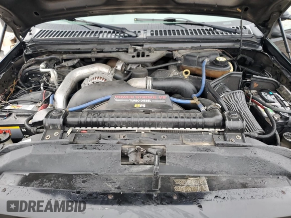 2007 Ford F-250 XL with VIN 1FTSX21P47EA34810, listed as a Copart auction lot 44770375 with 181,801 mi miles and Salvage Title. Bid and sale history available at DreamBid. Image 11.