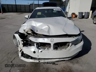 2016 BMW 4 Series 428i with VIN WBA3N7C57GK226143, listed as a Copart auction lot 44036805 with 117,218 mi miles and Salvage Title. Bid and sale history available at carsss.com. Image 5.