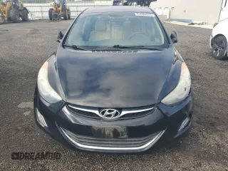 2013 Hyundai Elantra GLS with VIN 5NPDH4AE9DH338730, listed as a Copart auction lot 61090885 with 109,014 mi miles and Salvage title. Bid and sale history available at DreamBid. Image 5.