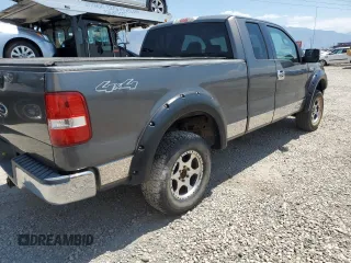 2005 Ford F-150 XLT with VIN 1FTPX14545FA18141, listed as a Copart auction lot 63351605 with 214,597 mi miles and Clean title. Bid and sale history available at DreamBid. Image 3.