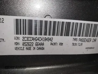 2012 Chrysler 300 Limited with VIN 2C3CCAHG4CH184942, listed as a IAAI auction lot 41509217 with 93,081 mi miles and . Bid and sale history available at DreamBid. Image 9.