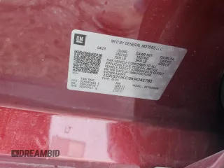 2019 GMC Yukon XL SLT with VIN 1GKS2GKC6KR341781, listed as a Copart auction lot 77468734 with 93,482 mi miles and Salvage Title. Bid and sale history available at DreamBid. Image 14.