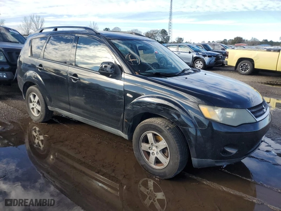 2007 Mitsubishi Outlander ES with VIN JA4MS31X17Z004860, listed as a Copart auction lot 87907985 with 175,890 mi miles and Salvage Title. Bid and sale history available at carsss.com. Image 4.