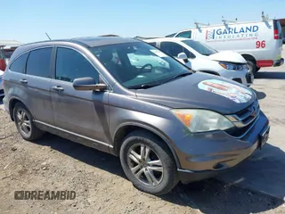2011 Honda CR-V EX-L with VIN 5J6RE4H72BL100551, listed as a IAAI auction lot 41986197 with 210,917 mi miles. Bid and sale history available at carsss.com. Image 1.