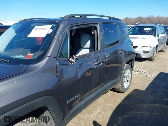 2017 Jeep Renegade Altitude z VIN ZACCJBBB6HPF01825, wystawiony jako IAAI lot #41785507 z przebiegiem 150 529 mil mil oraz . Historia ofert i sprzedaży dostępna na DreamBid. Obrazek 6.