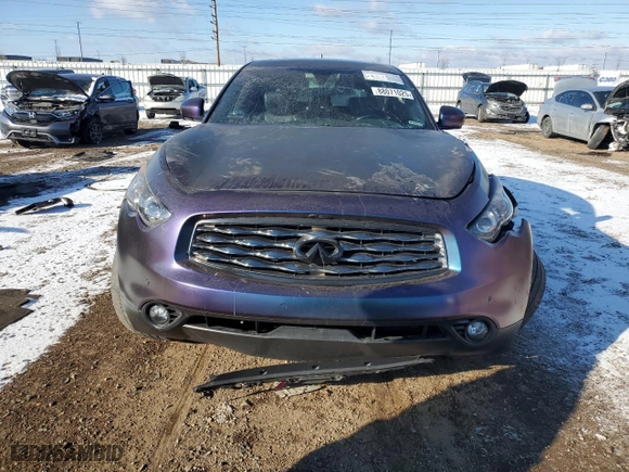 2011 Infiniti FX50 with VIN JN8BS1MW1BM760297, listed as a Copart auction lot 88071025 with NaN miles and Salvage Title. Bid and sale history available at carsss.com. Image 5.
