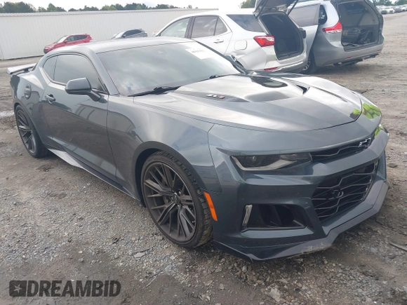 2023 Chevrolet Camaro ZL1 with VIN 1G1FK1R60P0102922, listed as a IAAI auction lot 40429422 with 49,272 mi miles and . Bid and sale history available at DreamBid. Image 1.