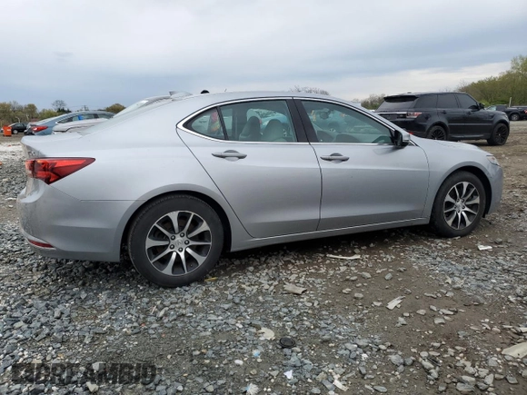 2017 Acura TLX with VIN 19UUB1F38HA008423, listed as a Copart auction lot 52849515 with 136,263 mi miles and Salvage title. Bid and sale history available at DreamBid. Image 3.