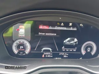 2022 Audi A5 Sportback S line Premium Plus z VIN WAUFACF5XNA009427, wystawiony jako IAAI lot #40203616 z przebiegiem 54 005 mil mil oraz . Historia ofert i sprzedaży dostępna na DreamBid. Obrazek 7.