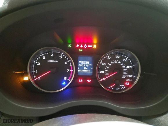 2016 Subaru Crosstrek Premium with VIN JF2GPABC5GG270965, listed as a Copart auction lot 45479765 with 80,979 mi miles and Salvage Title. Bid and sale history available at carsss.com. Image 9.