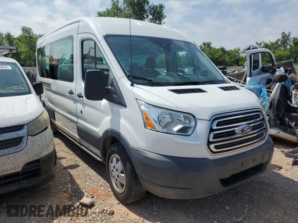 2016 Ford Transit XL with VIN 1FBAX2CM3GKA74591, listed as a Copart auction lot 53490744 with 80,039 mi miles and Salvage title. Bid and sale history available at DreamBid. Image 4.