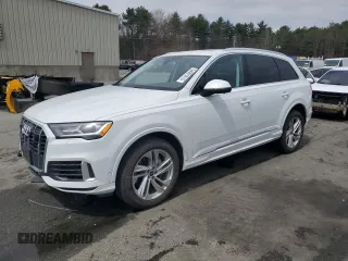 2022 Audi Q7 Premium Plus with VIN WA1LXBF75ND002720, listed as a Copart auction lot 54001815 with 54,677 mi miles and Salvage title. Bid and sale history available at DreamBid. Image 1.