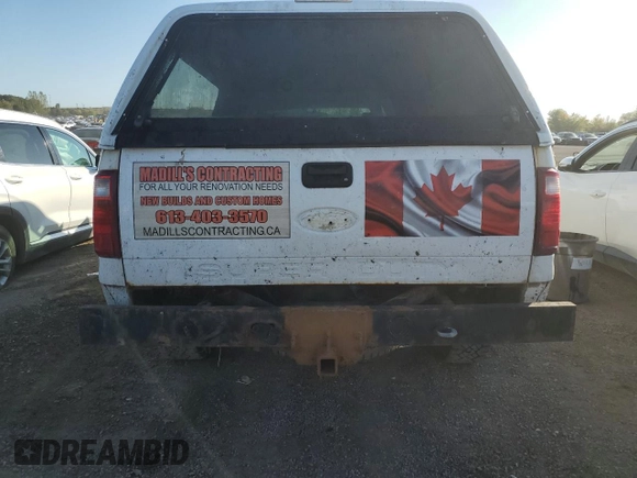 2010 Ford Super Duty F-250 SRW XL with VIN 1FTSW2B58AEA99988, listed as a Copart auction lot 74097294 with 266,928 mi miles and Salvage Title. Bid and sale history available at carsss.com. Image 6.