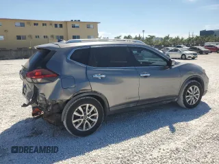 2018 Nissan Rogue SV with VIN KNMAT2MV4JP591164, listed as a Copart auction lot 50126705 with 163,365 mi miles and Salvage Title. Bid and sale history available at carsss.com. Image 3.