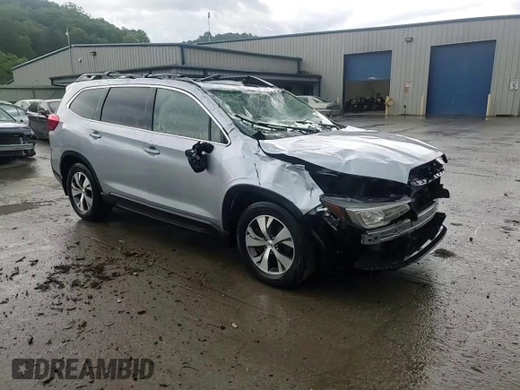 2019 Subaru Ascent Premium with VIN 4S4WMAFD5K3478037, listed as a Copart auction lot 57759605 with 58,139 mi miles and Salvage title. Bid and sale history available at DreamBid. Image 14.