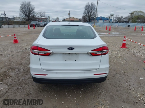 2019 Ford Fusion SE with VIN 3FA6P0H74KR278299, listed as a IAAI auction lot 41929565 with 53,425 mi miles. Bid and sale history available at carsss.com. Image 16.