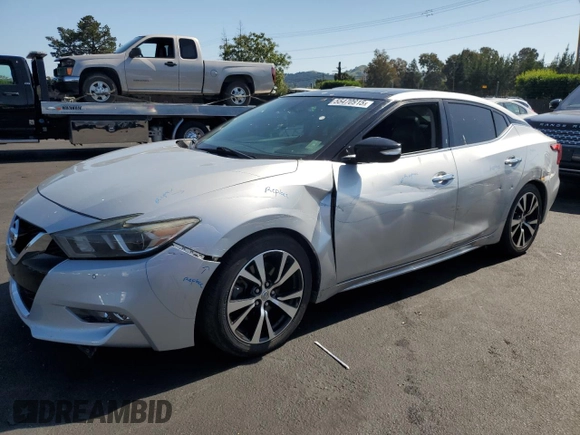 2018 Nissan Maxima SL z VIN 1N4AA6AP1JC378236, wystawiony jako Copart lot #55470915 z przebiegiem 151 950 mil mil oraz Szkoda całkowita • Salvage title. Historia ofert i sprzedaży dostępna na DreamBid. Obrazek 1.