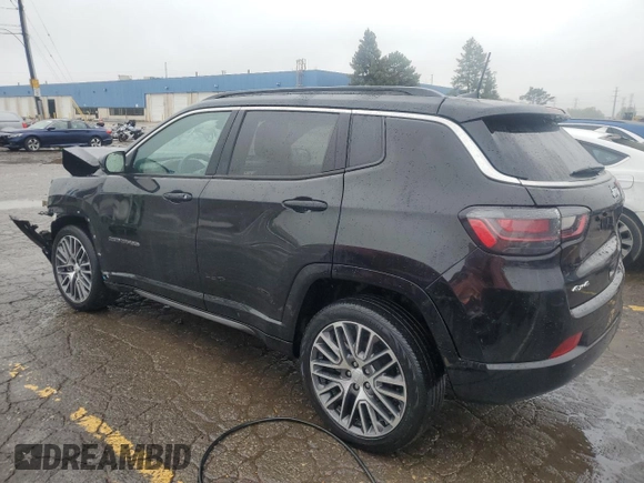 2023 Jeep Compass (RED) Edition z VIN 3C4NJDCNXPT501816, wystawiony jako Copart lot #55733075 z przebiegiem 25 039 mil mil oraz Szkoda całkowita • Salvage title. Historia ofert i sprzedaży dostępna na DreamBid. Obrazek 2.