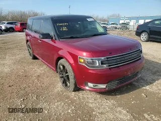 2018 Ford Flex Limited EcoBoost with VIN 2FMHK6DT4JBA18856, listed as a Copart auction lot 79666184 with 116,709 mi miles and Salvage Title. Bid and sale history available at carsss.com. Image 12.