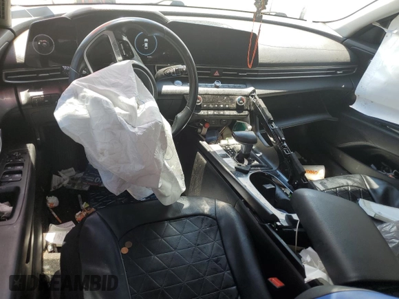 2023 Hyundai Elantra SEL with VIN 5NPLS4AG2PH097750, listed as a Copart auction lot 58453344 with 40,208 mi miles and Salvage title. Bid and sale history available at DreamBid. Image 8.