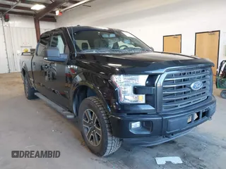 2015 Ford F-150 XLT with VIN 1FTFW1EF3FKD51350, listed as a IAAI auction lot 41413942 with 125,877 mi miles and . Bid and sale history available at carsss.com. Image 1.