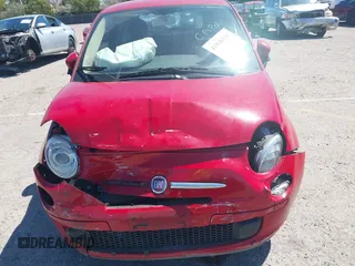 2012 FIAT 500 Pop with VIN 3C3CFFAR4CT310952, listed as a IAAI auction lot 41848520 with 93,518 mi miles. Bid and sale history available at carsss.com. Image 6.