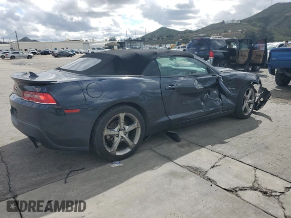 2014 Chevrolet Camaro LT z VIN 2G1FF3D32E9184068, wystawiony jako Copart lot #49010485 z przebiegiem 76 642 mil mil oraz Szkoda całkowita • Salvage title. Historia ofert i sprzedaży dostępna na DreamBid. Obrazek 3.