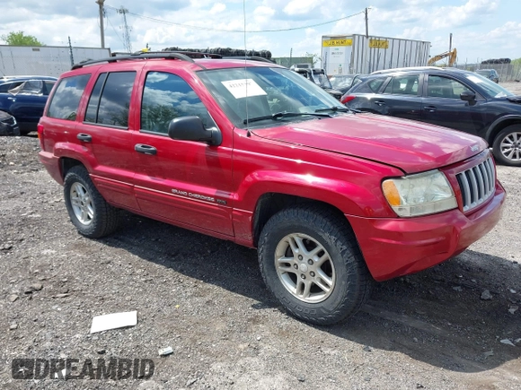 2004 Jeep Grand Cherokee Laredo z VIN 1J8GW48S24C400424, wystawiony jako IAAI lot #42215397 z przebiegiem 122 246 mil mil oraz . Historia ofert i sprzedaży dostępna na DreamBid. Obrazek 1.