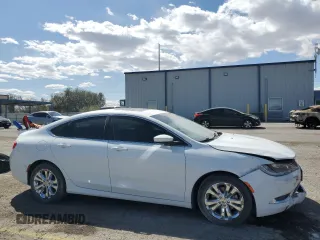 2015 Chrysler 200 Limited with VIN 1C3CCCAB5FN621403, listed as a Copart auction lot 52049245 with 129,154 mi miles and Salvage Title. Bid and sale history available at DreamBid. Image 4.