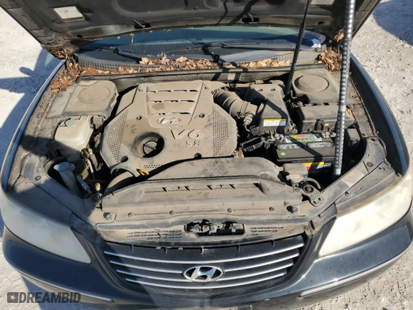 2006 Hyundai Azera SE with VIN KMHFC46FX6A064937, listed as a Copart auction lot 80385044 with 108,386 mi miles and Clean Title. Bid and sale history available at carsss.com. Image 11.